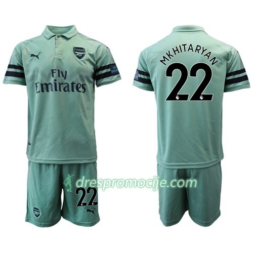 Arsenal Dres Mkhitaryan 22 Dječji Treći 2018/19 Kratkih Rukava Arsenal Dres Mkhitaryan 22 Dječji Treći 2018/19 Kratkih Rukava